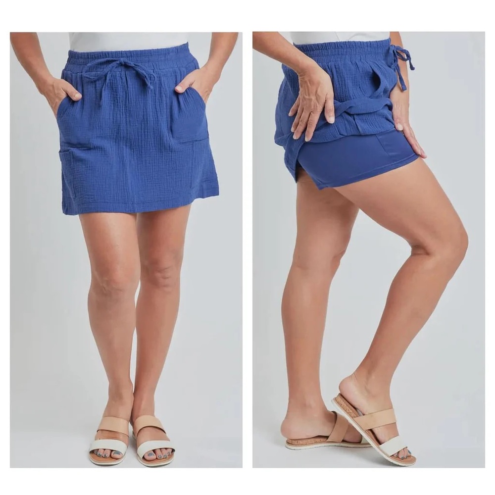 Columbia Shorts Nwt Columbia Boundless Trek Active Skort Blue
